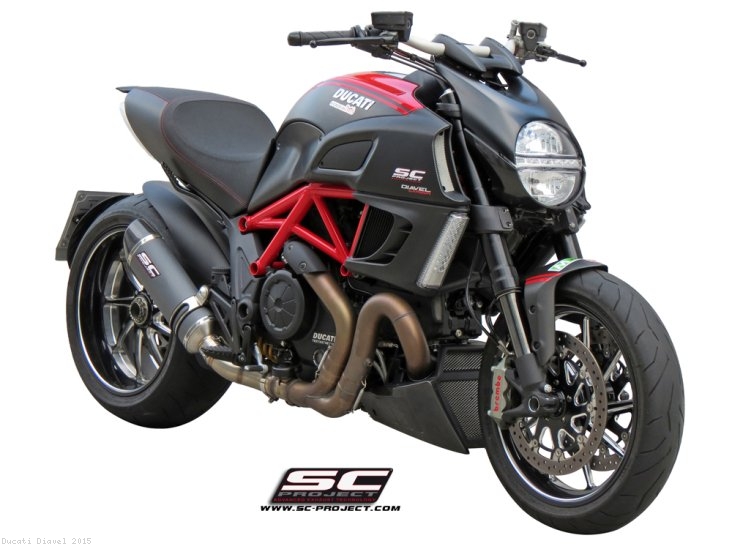 Oval Exhaust by SC-Project Ducati / Diavel / 2015