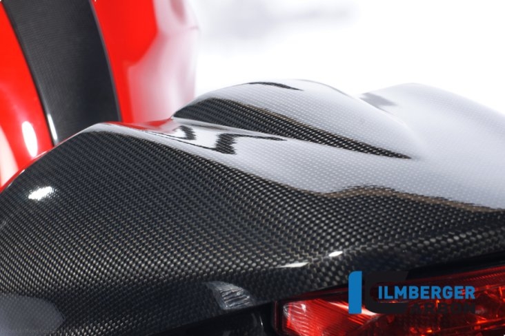 Carbon Fiber Passenger Seat Cover by Ilmberger Carbon Ducati / Monster 1100 / 2010