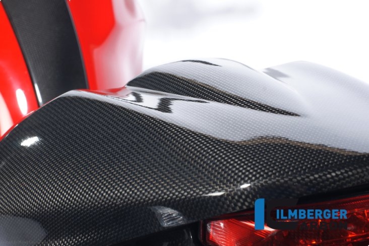 Carbon Fiber Passenger Seat Cover by Ilmberger Carbon Ducati / Monster 796 / 2013