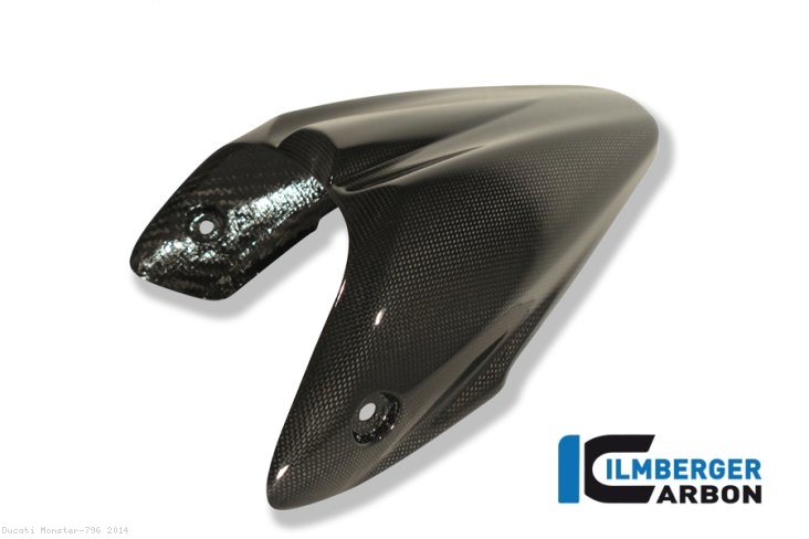 Carbon Fiber Passenger Seat Cover by Ilmberger Carbon Ducati / Monster 796 / 2014