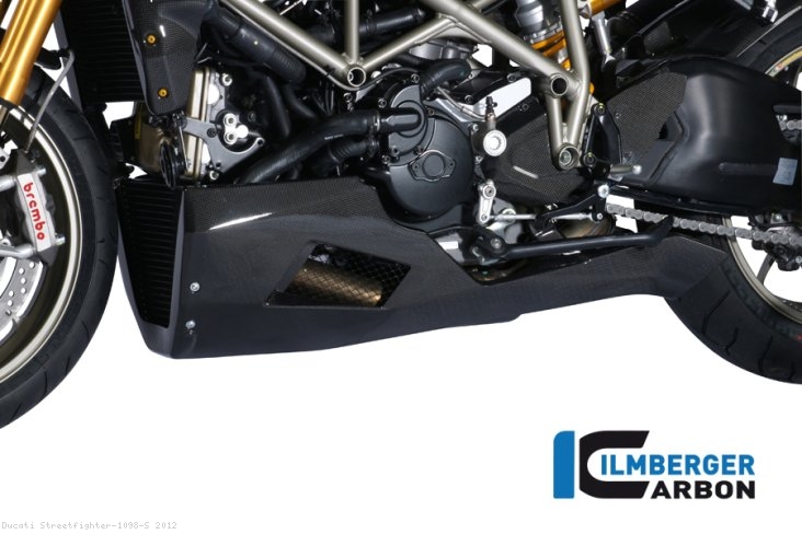 Carbon Fiber Bellypan by Ilmberger Carbon Ducati / Streetfighter 1098 S / 2012