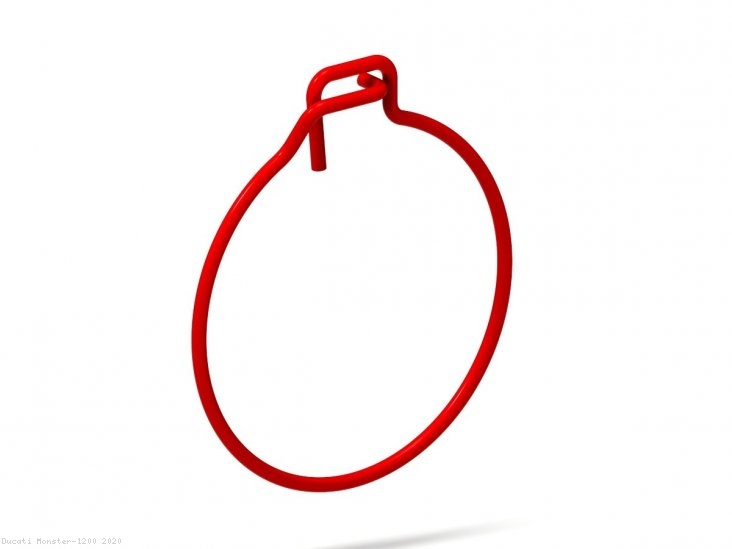 Rear Axle Nut Locking Pin Ring by DBK Special Parts Ducati / Monster 1200 / 2020