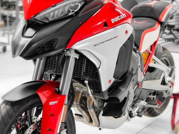 Aluminum Radiator Guard by DBK Special Parts