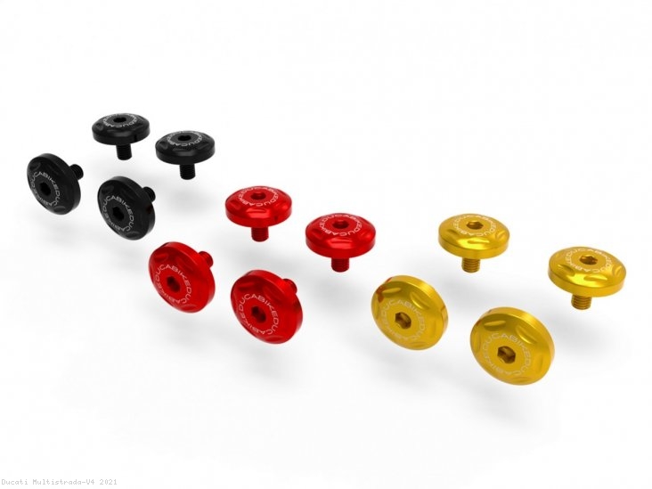 Lower Deflector Bolt Kit by DBK Special Parts Ducati / Multistrada V4 / 2021