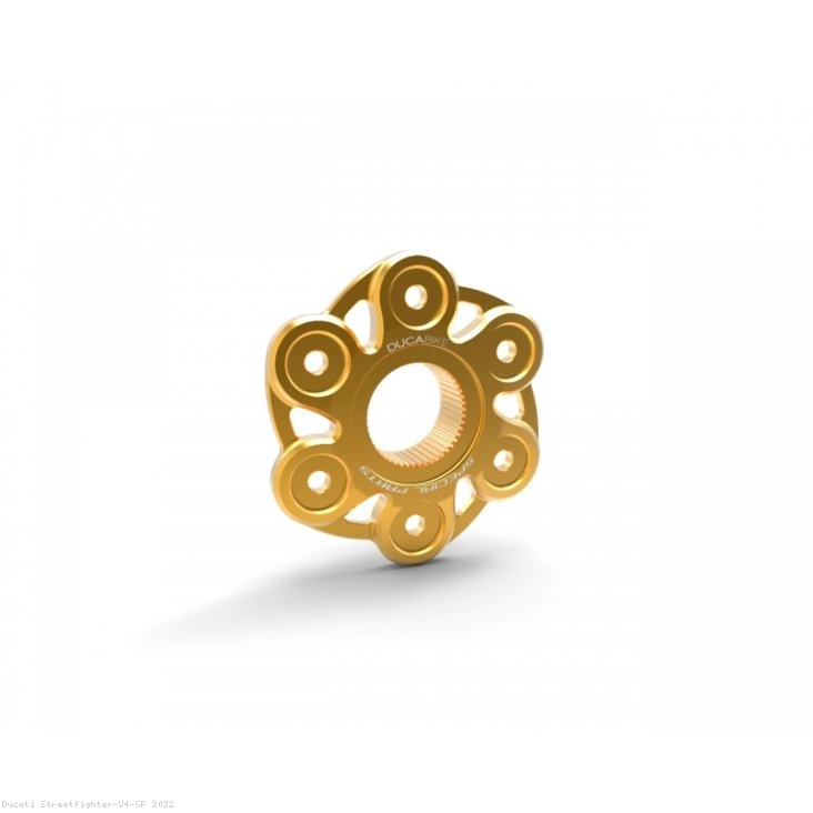 6 Hole Rear Sprocket Carrier Flange Cover by Ducabike Ducati / Streetfighter V4 SP / 2022