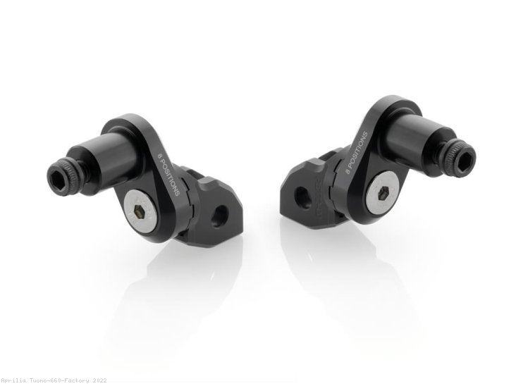 Rizoma Rider Footpeg Eccentric Adapter Kit Aprilia / Tuono 660 Factory / 2022