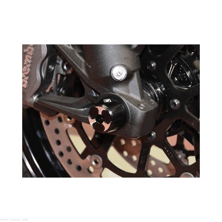 Front Fork Axle Sliders by Ducabike Ducati / Diavel / 2018