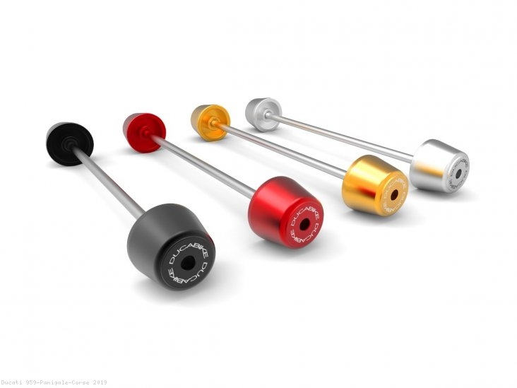 Rear Axle Sliders by DBK Special Parts Ducati / 959 Panigale Corse / 2019