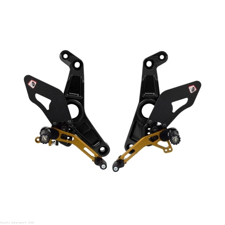 Adjustable Rearsets by Ducabike Ducati / Supersport / 2024