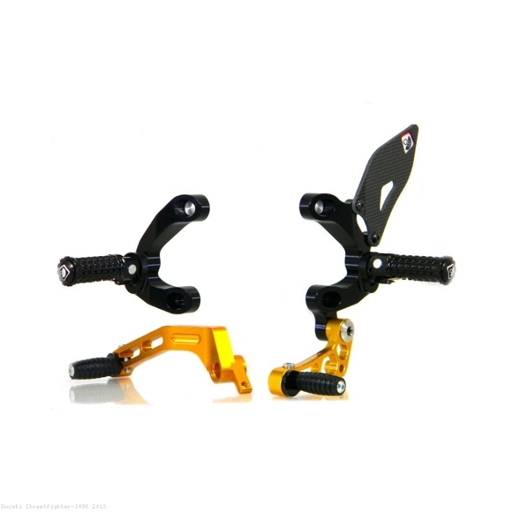 Adjustable Rearsets by Ducabike Ducati / Streetfighter 1098 / 2013