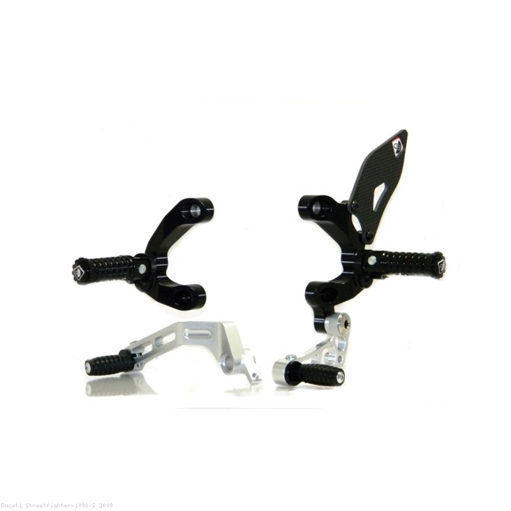 Adjustable Rearsets by Ducabike Ducati / Streetfighter 1098 S / 2009