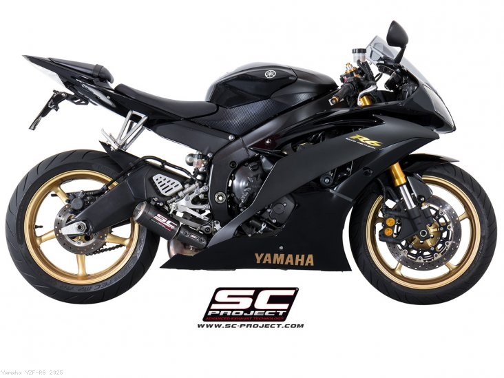 CR-T Exhaust by SC-Project Yamaha / YZF-R6 / 2025