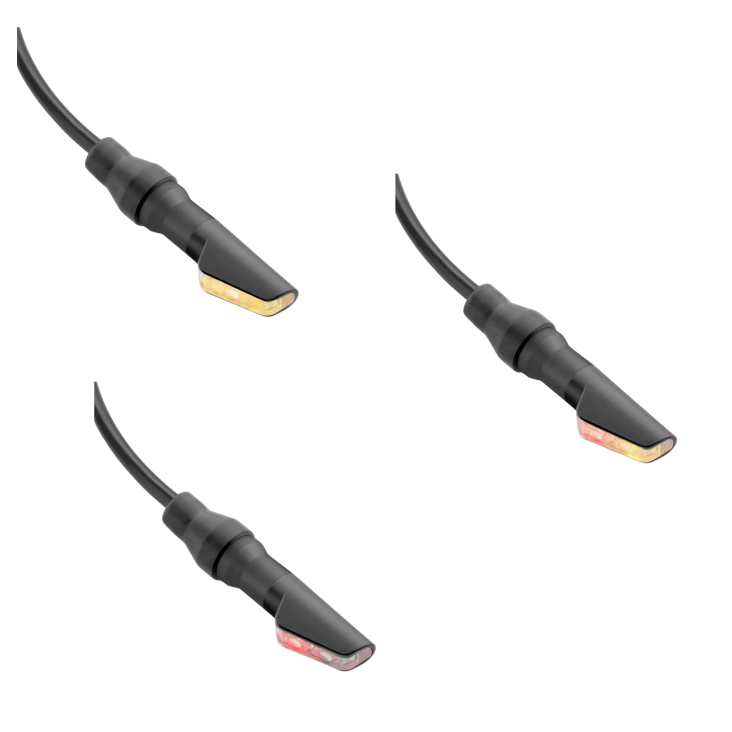 "LEGGERA S" LED Turn Signal Set with Brake Light Function by Rizoma