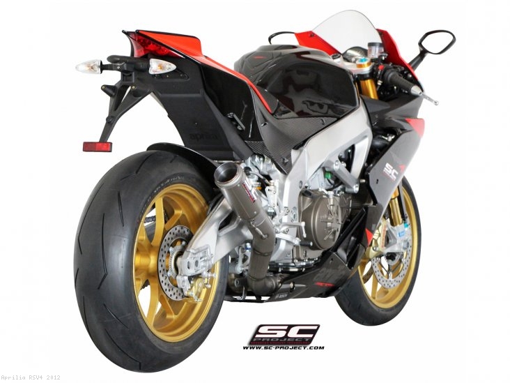 CR-T Exhaust by SC-Project Aprilia / RSV4 / 2012