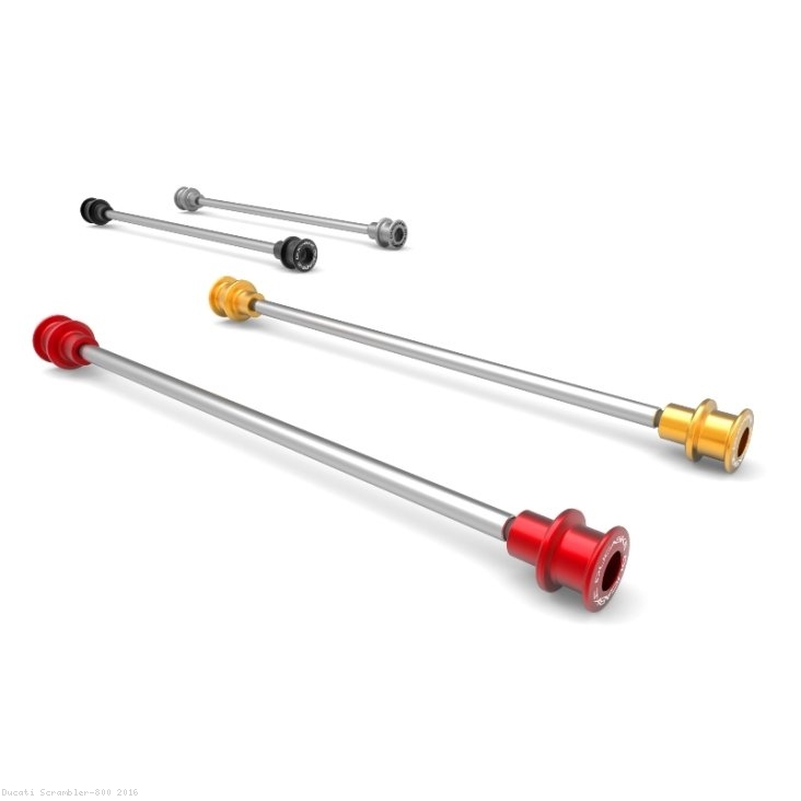 Rear Axle Spool Style Slider Kit by Ducabike Ducati / Scrambler 800 / 2016