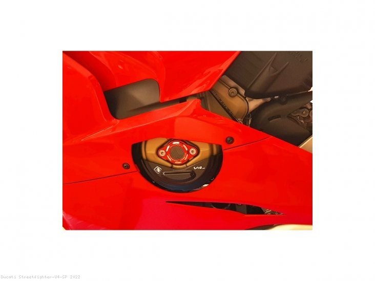 Left Side Alternator Cover Slider by Ducabike Ducati / Streetfighter V4 SP / 2022