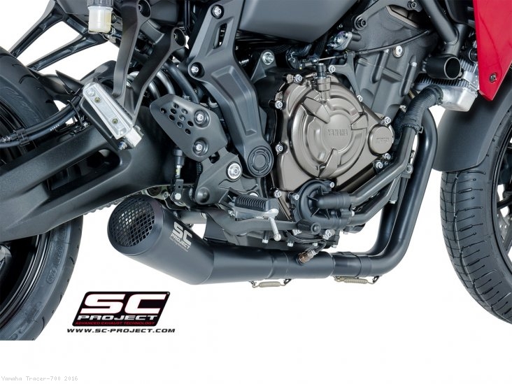Conic "70s Style" Exhaust by SC-Project Yamaha / Tracer 700 / 2016