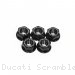 5 Piece Rear Sprocket Carrier Flange Nut Set by Ducabike Ducati / Scrambler 800 Mach 2.0 / 2018