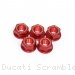 5 Piece Rear Sprocket Carrier Flange Nut Set by Ducabike Ducati / Scrambler 800 Cafe Racer / 2018