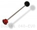 Rear Axle Sliders by Evotech Performance Ducati / 848 EVO / 2010