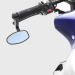 "Reverse Retro" Bar Mount Style Universal Mirror by Rizoma