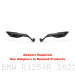 "STEALTH" Naked MAX Winglet Mirror Set by Rizoma BMW / R1250R / 2023