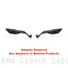 "STEALTH" Naked MAX Winglet Mirror Set by Rizoma BMW / S1000R / 2020