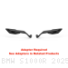 "STEALTH" Naked MAX Winglet Mirror Set by Rizoma BMW / S1000R / 2025