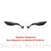 "STEALTH" Naked MAX Winglet Mirror Set by Rizoma Ducati / Multistrada V4 RS / 2025