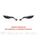 "STEALTH" Naked MAX Winglet Mirror Set by Rizoma MV Agusta / Brutale 800 / 2021