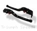 Standard Length Folding Brake and Clutch Lever Set by Evotech Triumph / Speed Triple S / 2017