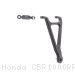 Exhaust Hanger Bracket with Passenger Peg Block Off by Evotech Performance Honda / CBR1000RR-R SP / 2020