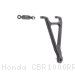 Exhaust Hanger Bracket with Passenger Peg Block Off by Evotech Performance Honda / CBR1000RR-R SP / 2021