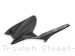 Carbon Fiber Rear Hugger by DBK Special Parts Triumph / Street Triple RS 765 / 2017