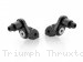 Eccentric Adjustable Footpeg Adapters by Rizoma Triumph / Thruxton R 1200 / 2016