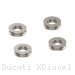 Titanium Front Brake Caliper Spacer Set by Evotech Performance Ducati / XDiavel / 2020
