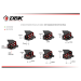 Adjustable Rearsets by DBK Special Parts