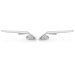 Open Box "STEALTH" Sport Mount Style Winglet Mirror Set by Rizoma