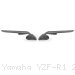 Open Box "STEALTH" Sport Mount Style Winglet Mirror Set by Rizoma Yamaha / YZF-R1 / 2024