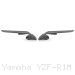 Open Box "STEALTH" Sport Mount Style Winglet Mirror Set by Rizoma Yamaha / YZF-R1M / 2021