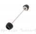 Front Fork Axle Sliders by Evotech Performance - TEMP Aprilia / Tuono 660 Factory / 2022