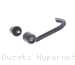 Brake Lever Guard Bar End Kit by Evotech Performance Ducati / Hypermotard 950 / 2021