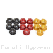 5 Piece Rear Sprocket Carrier Flange Nut Set by DBK Special Parts Ducati / Hypermotard 821 SP / 2016