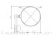 Rizoma SPY-ARM 94 Bar End Mirror Kawasaki / Ninja ZX-6R / 2004