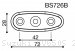Rizoma Mirror Adapter BS726B Suzuki / SV650S / 2008