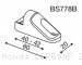 Rizoma Mirror Adapter BS778B Honda / CBR600F / 2013