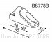 Rizoma Mirror Adapter BS778B Honda / CBR600RR / 2010