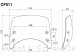 Low Height Aluminum Headlight Fairing by Rizoma Ducati / Scrambler 800 Flat Tracker Pro / 2016