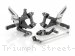 "EVO" Rearsets by Rizoma - DISCONTINUED Triumph / Street Triple / 2015