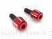 Billet Aluminum Bar Ends by Ducabike Ducati / 1098 R / 2008